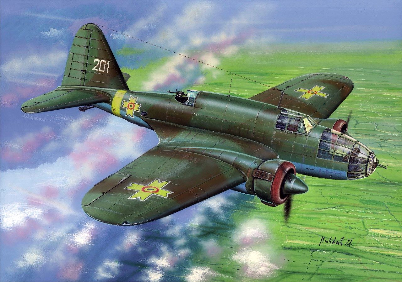 PZL.37 A, FLY 1/72, NÁHLED