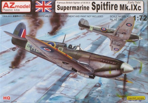 Spitfire Mk.IXc 1/72 AZ model