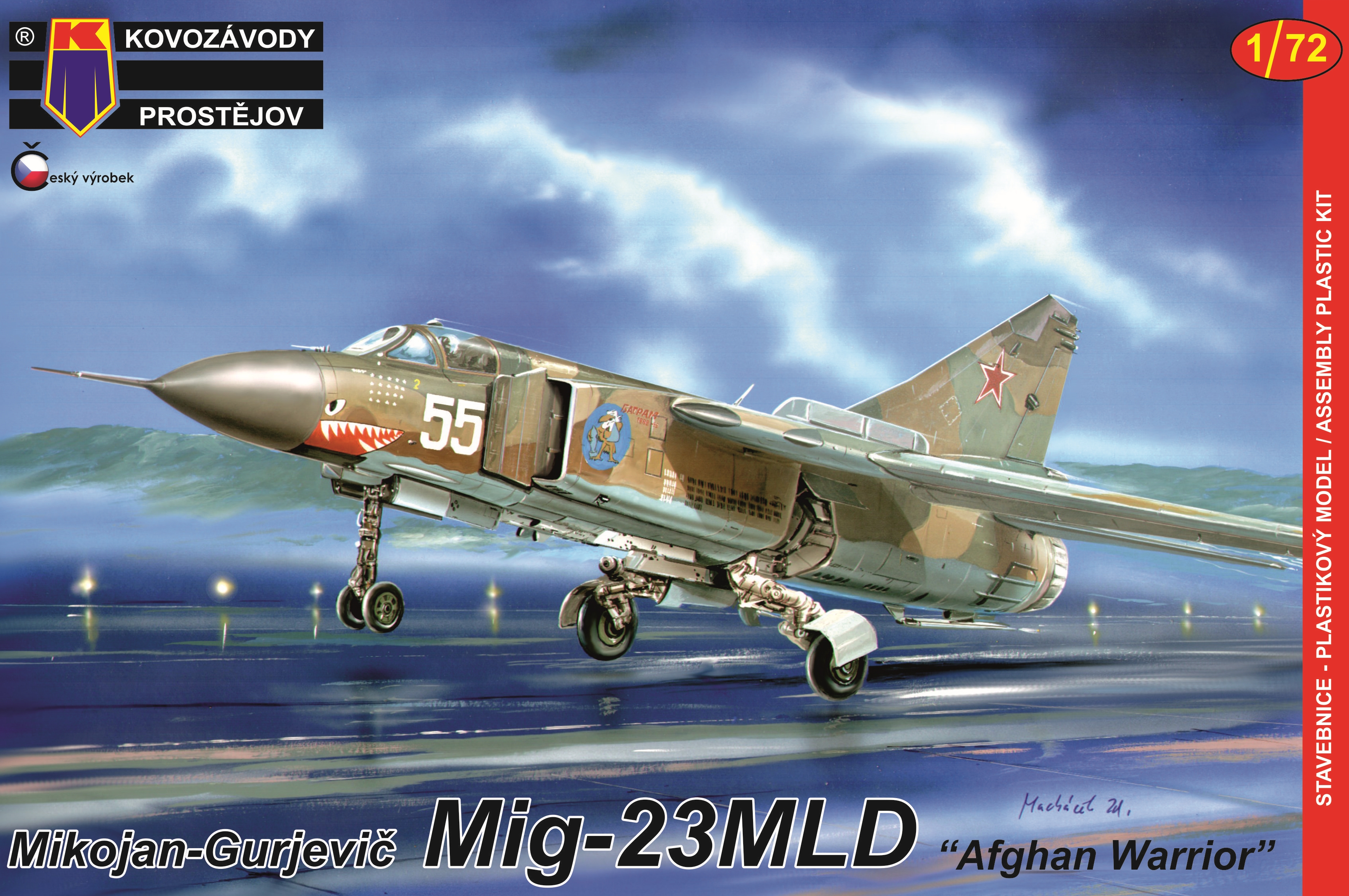 MIG-23MLD „AFGHAN WARRIOR“ 1/72, KP