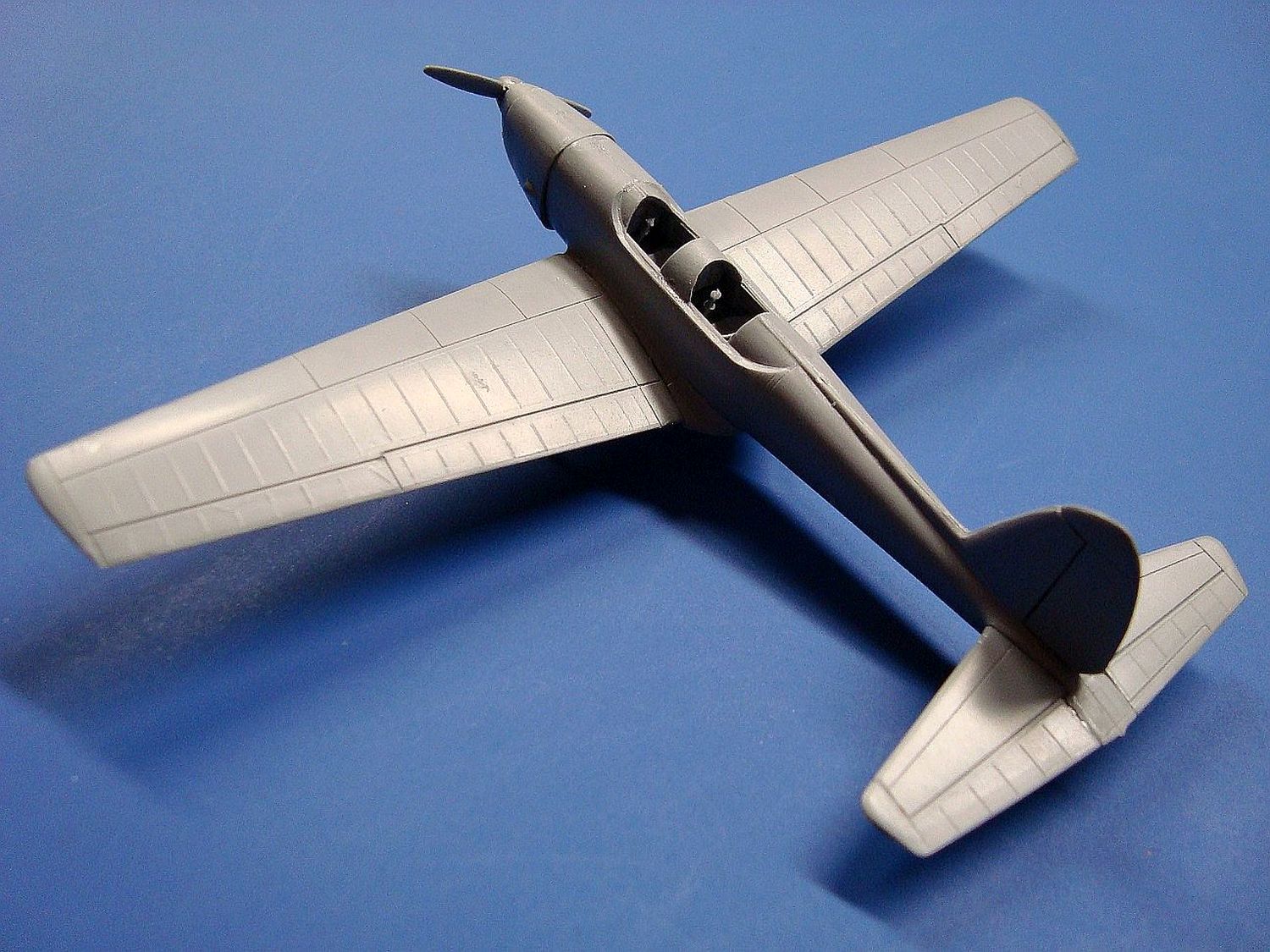 DHC-1 CHIPMUNK, AZ 1/72, DÍLY A ZKUŠEBNÍ SESTAVENÍ