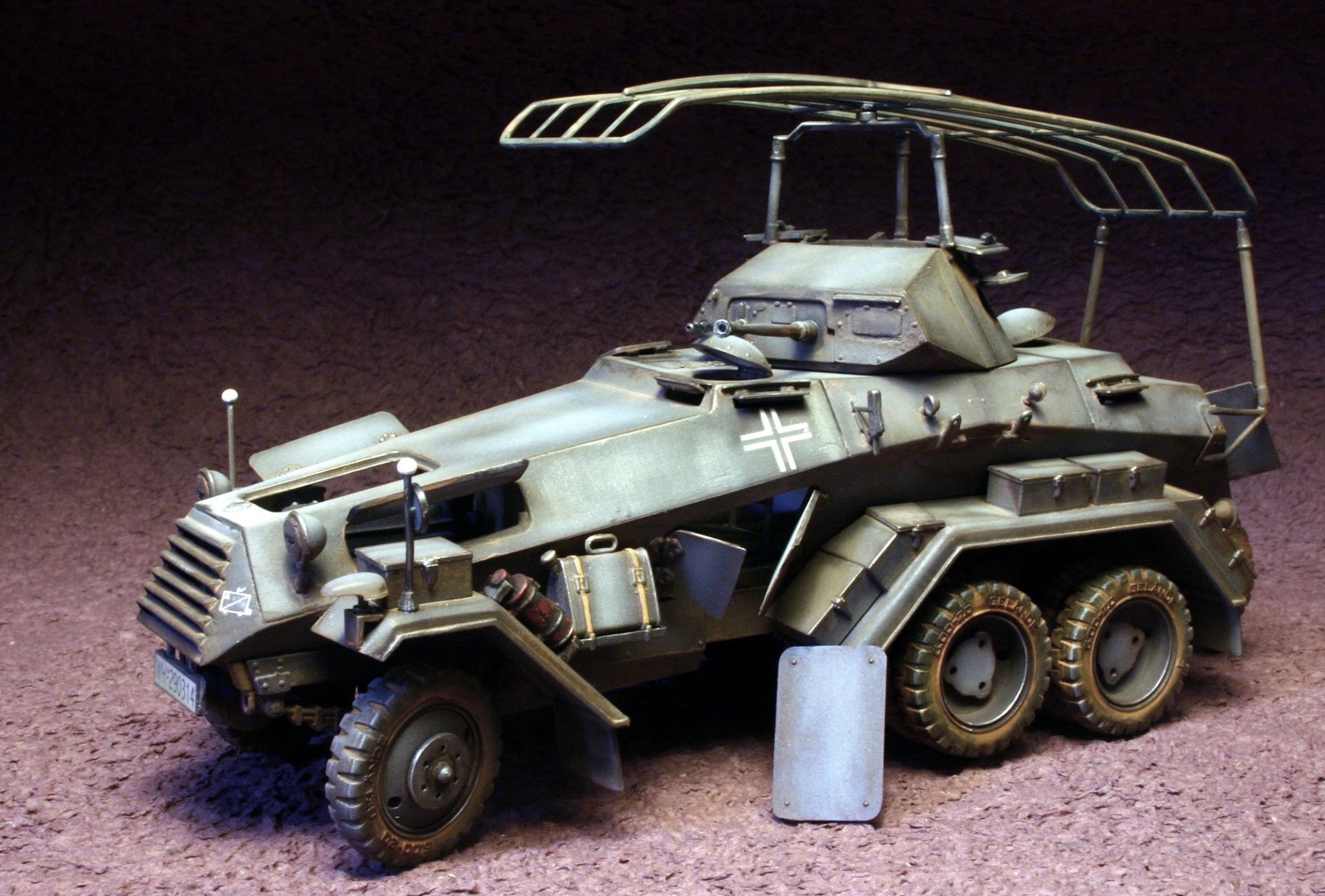 SDKFZ 232 6 RAD, 1/35, ITALERI, SARIO BASSANELLI RIZZI