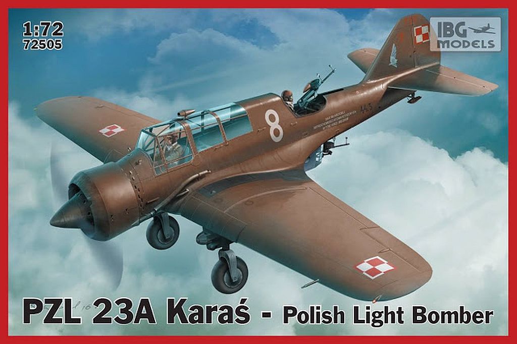 PZL-23A/42 KARAŚ, 1/72 IBG MODELS