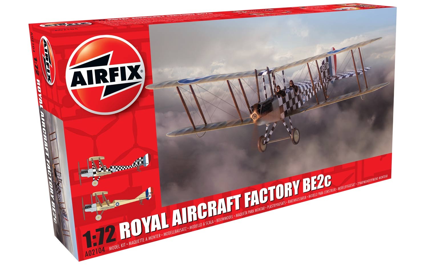 ROYAL AIRCRAFT FACTORY BE 2C SCOUT OD AIRFIXU PŘICHÁZÍ