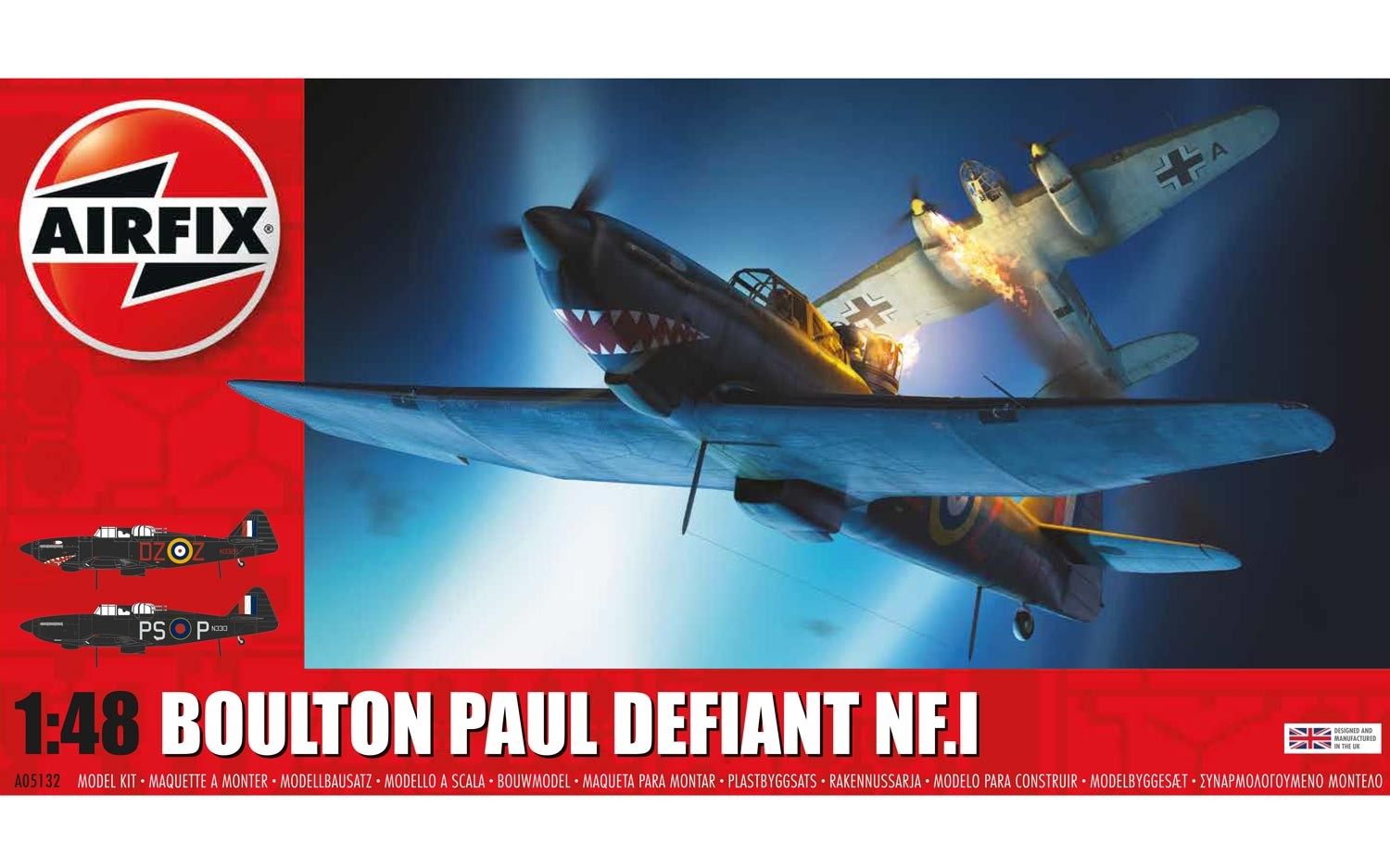 BOULTON PAUL DEFIANT MK. I – NOVINKA AIRFIX NA SRPEN