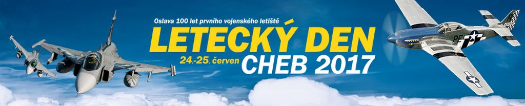 100 LET LETIŠTĚ CHEB – LETECKÝ DEN 24. A 25. ČERVNA