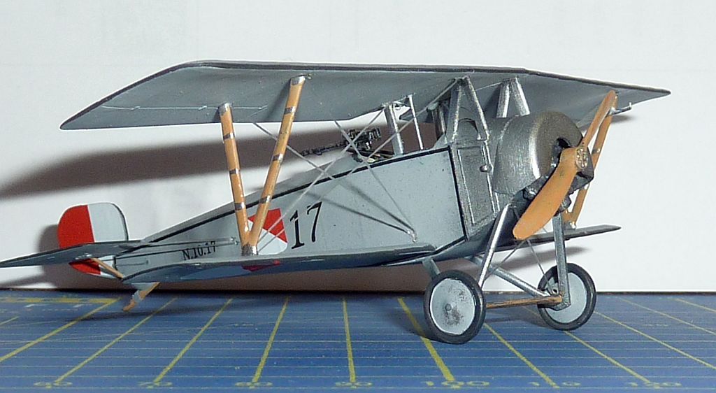 NIEUPORT NIE-10, 1/72 HR MODEL, TESTOVACÍ STAVBA