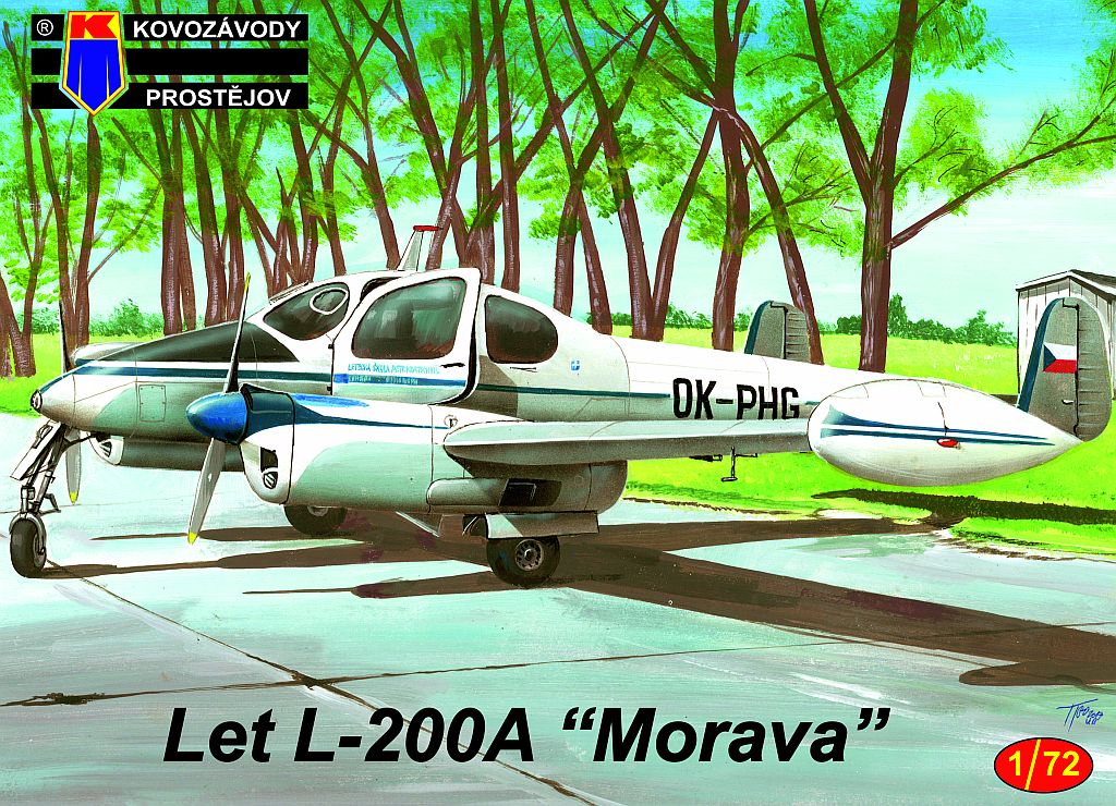 LET L-200A/D MORAVA, 1/72 KP, POPIS STAVBY