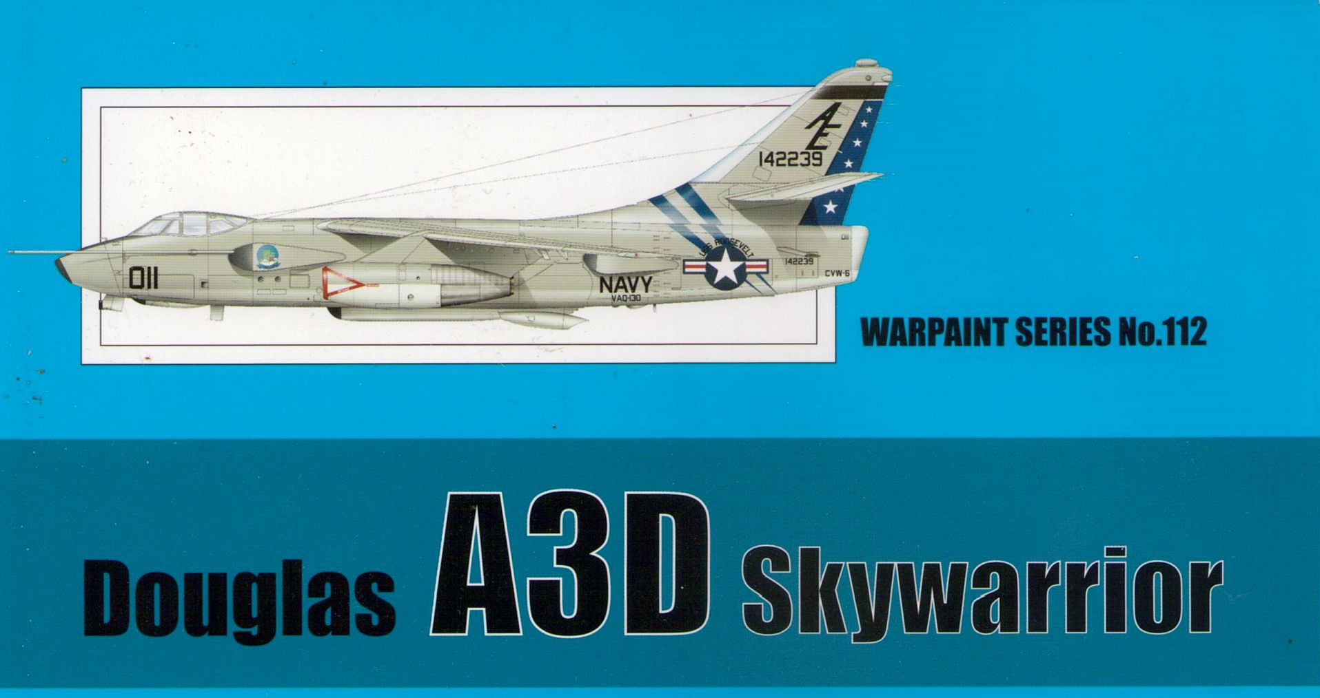 DOUGLAS A-3D SKYWARRIOR, WARPAINT NO. 112