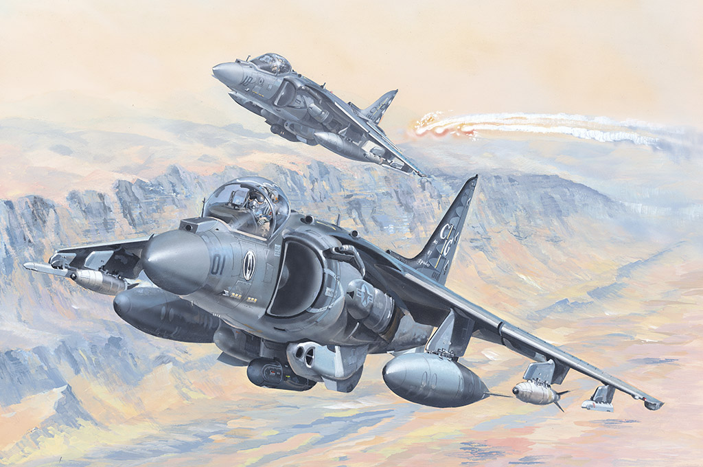 HARRIER NEJVĚTŠÍ – HOBBYBOSS 1/18, NOVINKA NA ÚNOR