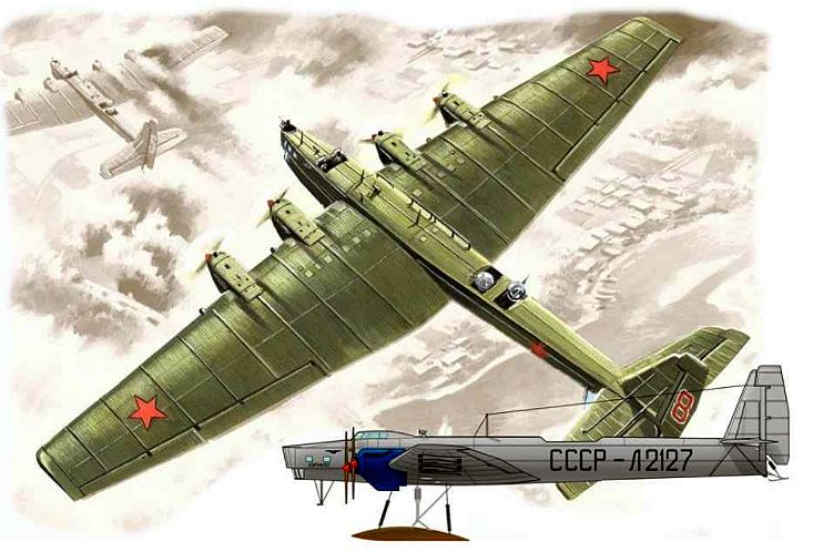 TUPOLEV TB-3, 1/144 NOVINKA MARS MODEL