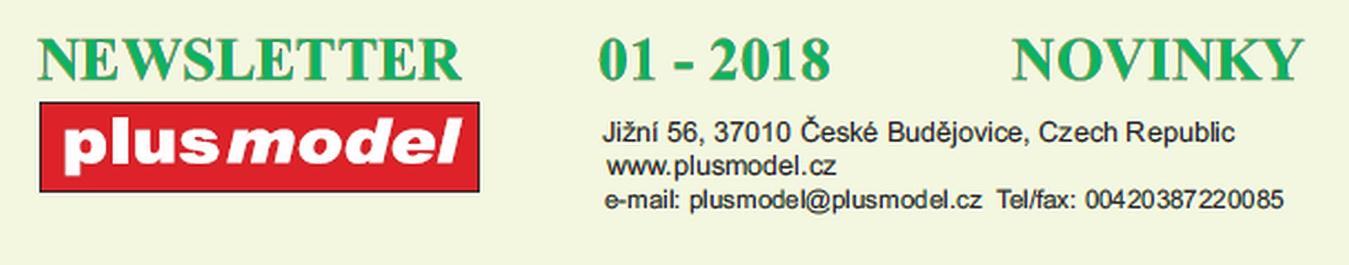 NEWSLETTER PLUSMODEL 01/2018