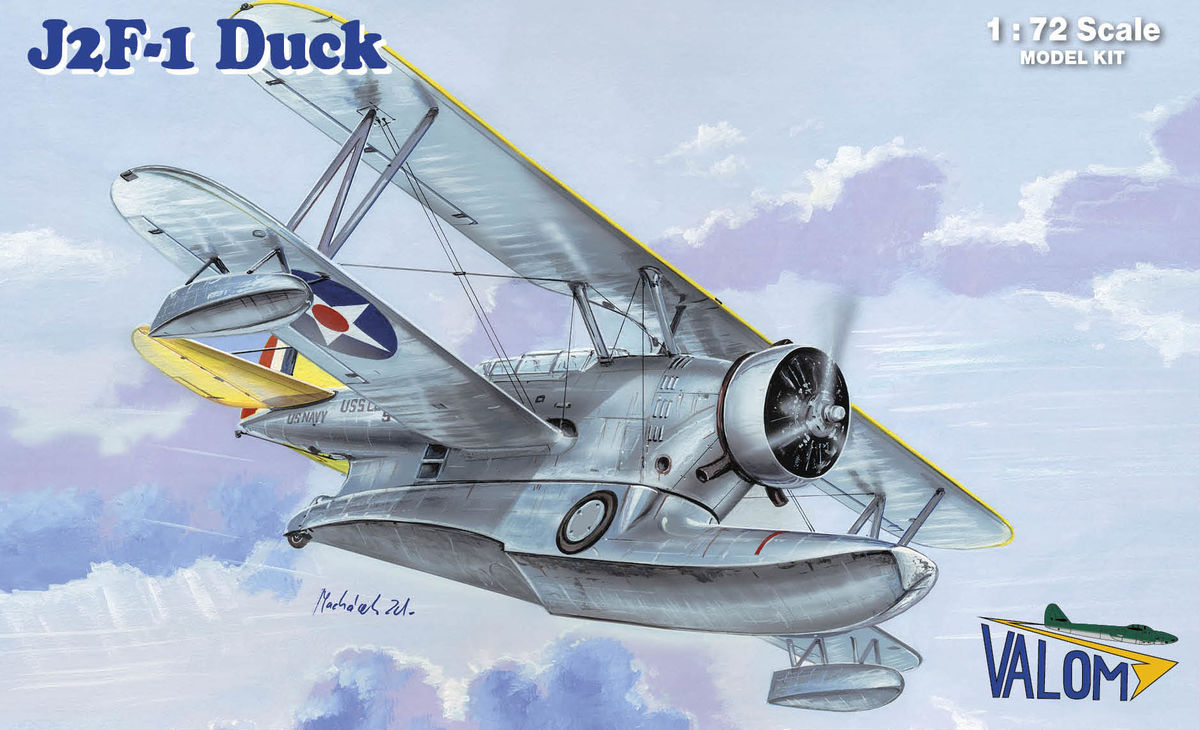 GRUMMAN J-2F1 DUCK, 1/72 VALOM, JAROMÍR SENFT