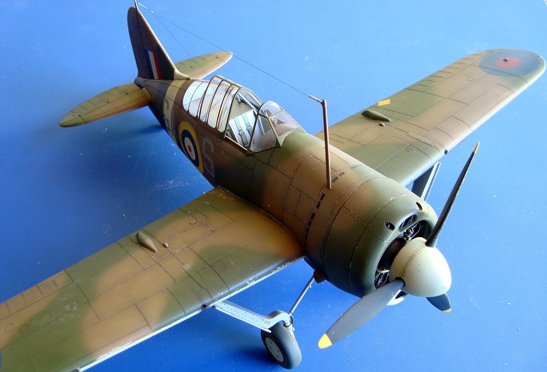 BREWSTER BUFFALO, 1/32 SPECIAL HOBBY, RADEK PELIKÁN