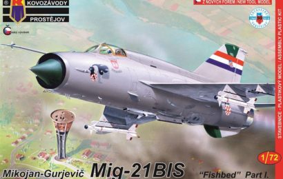 MIG-21BIS, 1/72 KOVOZÁVODY PROSTĚJOV, TESTOVACÍ STAVBA