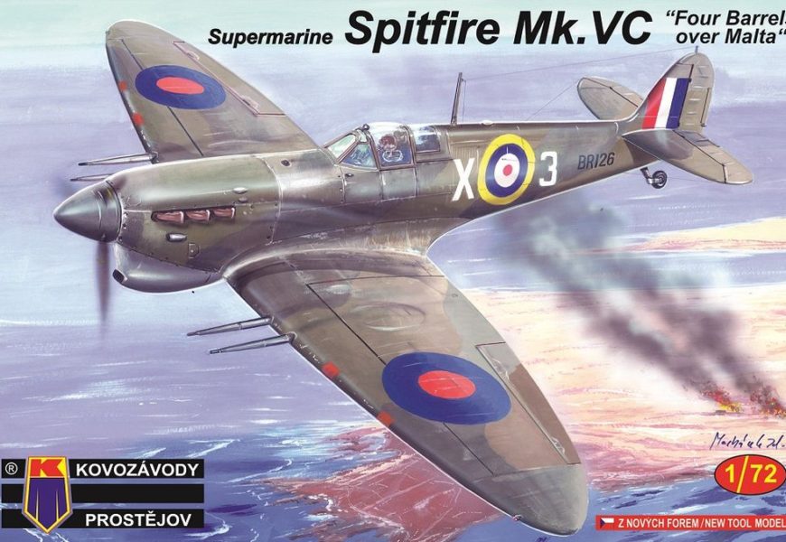SPITFIRE MK. VC, KP 1/72, TESTOVACÍ STAVBA