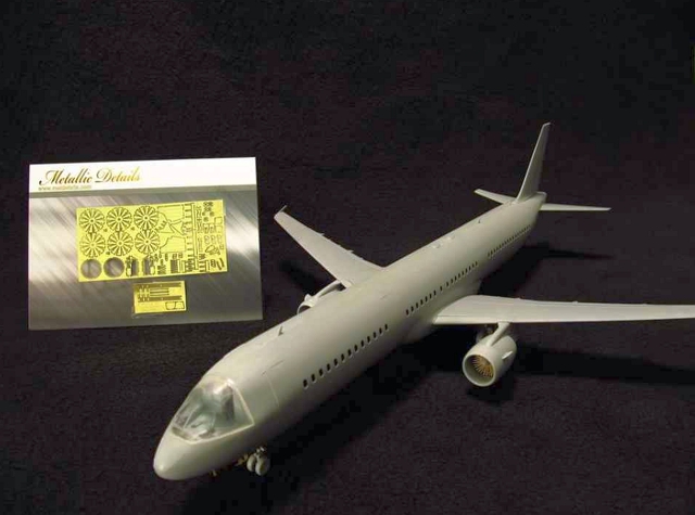 AIRBUS A 321, SADA LEPTŮ PRO MODEL ZVEZDA 1/144, METALLIC DETAILS