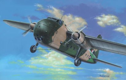 Bristol 170 Freighter, 1/72 FLY, náhled do krabičky