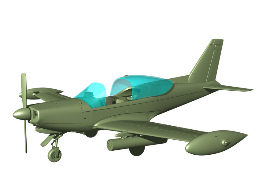 SIAI SF-260TP 1/48 KP – Kovozávody Prostějov