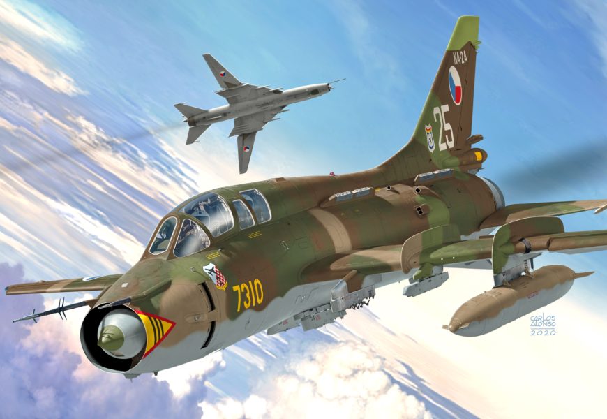 Suchoj Su-22UM3  1/72  KP – Kovozávody Prostějov