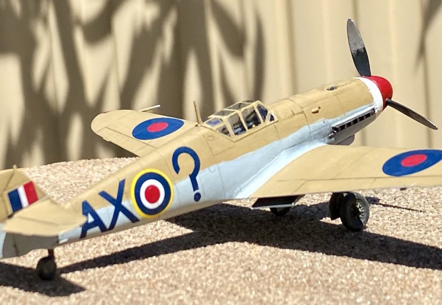 1/72 Bf-109F-2 Captured AZ model – postaveno SimonL 1/72 Bf-109F-2 Captured AZ model – postaveno SimonL