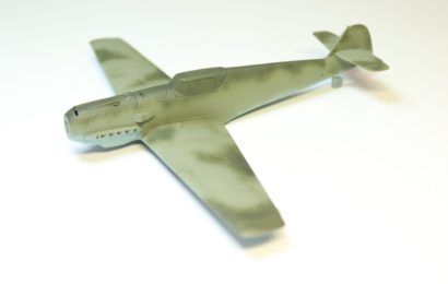 1/72 Bf-109E-3 a E-7/trop AZ model – stavba z krabičky part III.