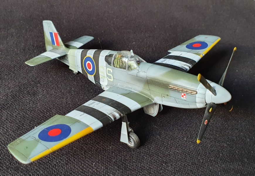 1/72 Mustang Mk.III S. Skalskiho od KP – postaveno od Petra Zárase