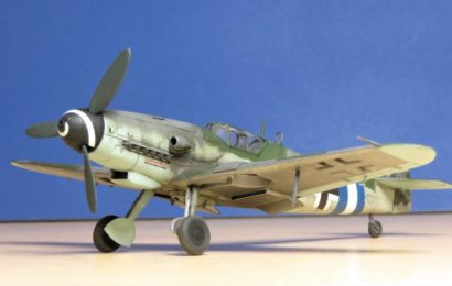 1/72 Bf-109G-14/AS od AZ model – Postaveno od Iana