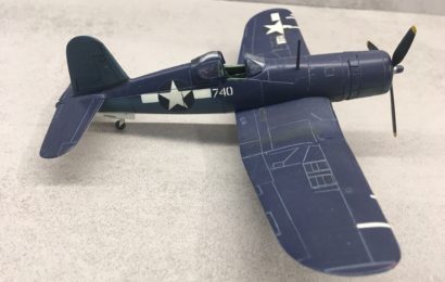 1/72 F4U-1 Corsair Směr – postaveno od Cliva