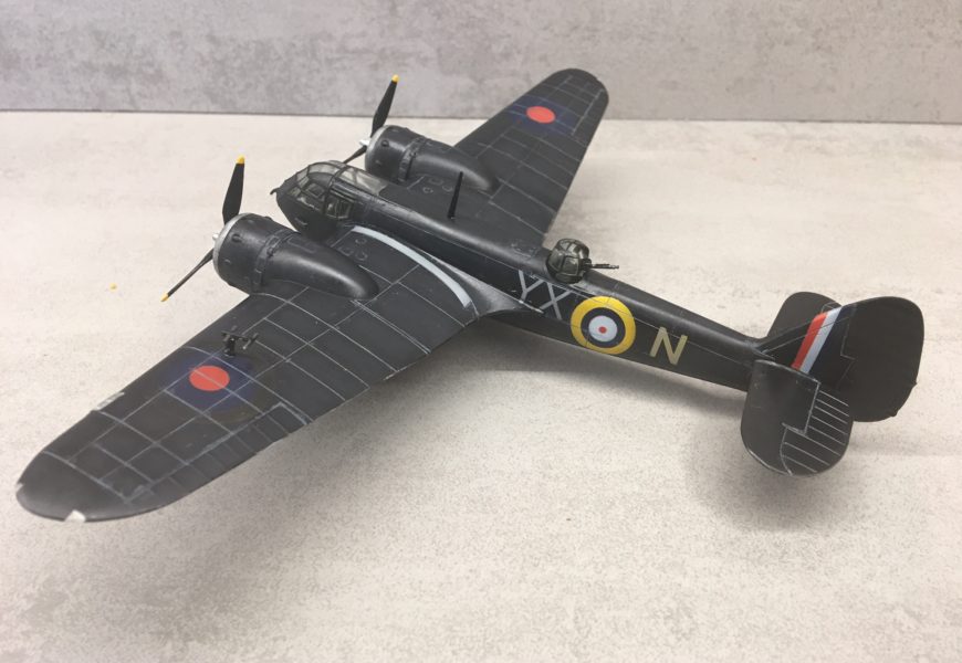 1/72 Blenheim Mk.IF OLD models(Ex Novo/Frog) – Od J. Ostena