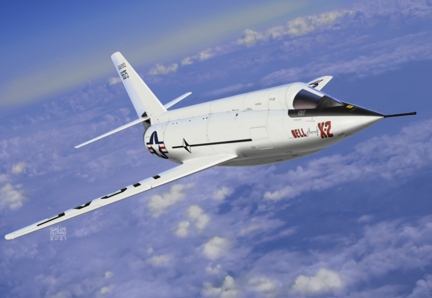 Bell X-2 Starbuster  1/72  AZmodel