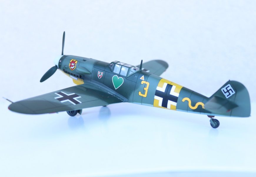 1/48 Bf-109G-2 JG54 Academy(exHobbycraft) – postaveno od Speedyho