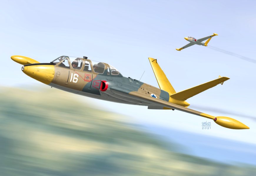 Fouga CM-170 Magister 1/72 KP- Kovozávody Prostějov
