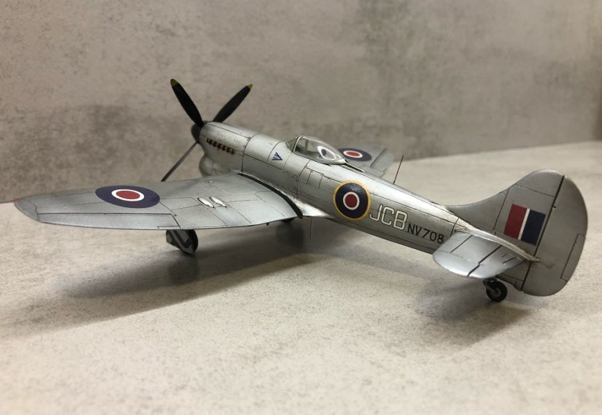 1/72 Hawker Tempest Mk.V novinka od KP – postavil Clive
