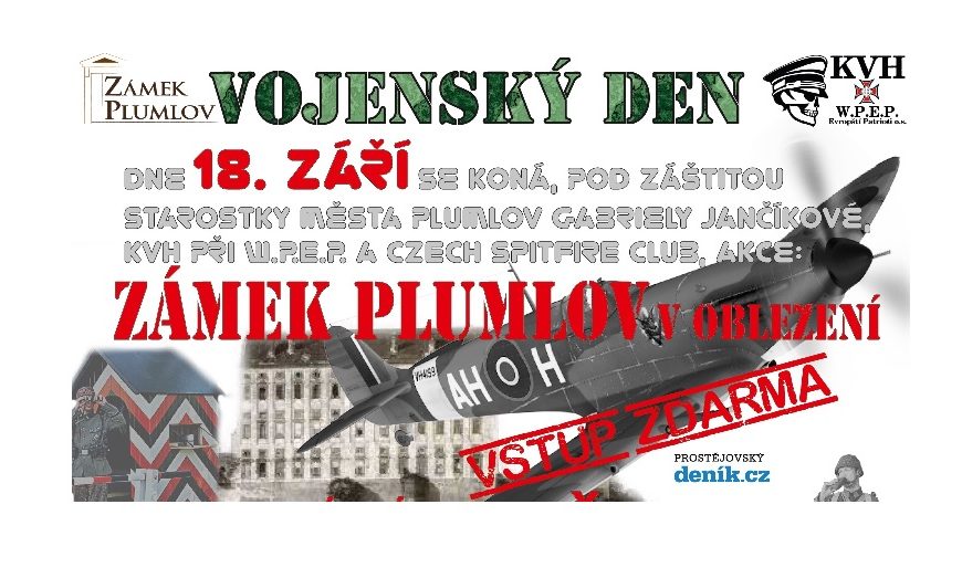 18. září Vojenský den – Plumlov 18. září Vojenský den – Plumlov