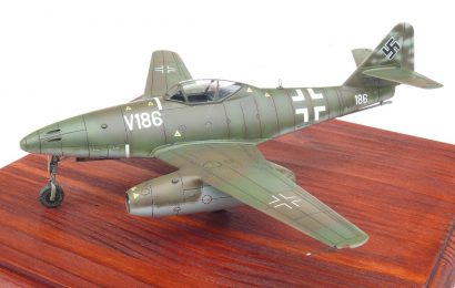 Me 262 1/72 Academy, postavil Pavlík Jan