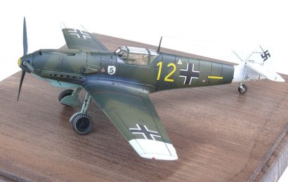 Bf 109E-1 AZmodel z dílny Honzy Pavlíka