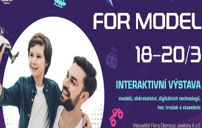 PRODEJNÍ VÝSTAVA FOR MODEL 2022   OLOMOUC  18.3-20.3.