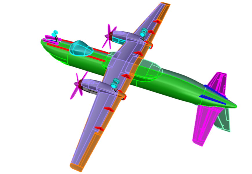 SAAB 340  1/72 KP Kovozávody Prostějov