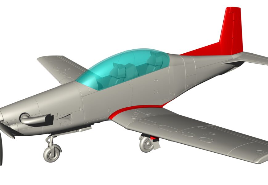 Pilatus PC-9/9M 1/72 Kovozávody Prostějov