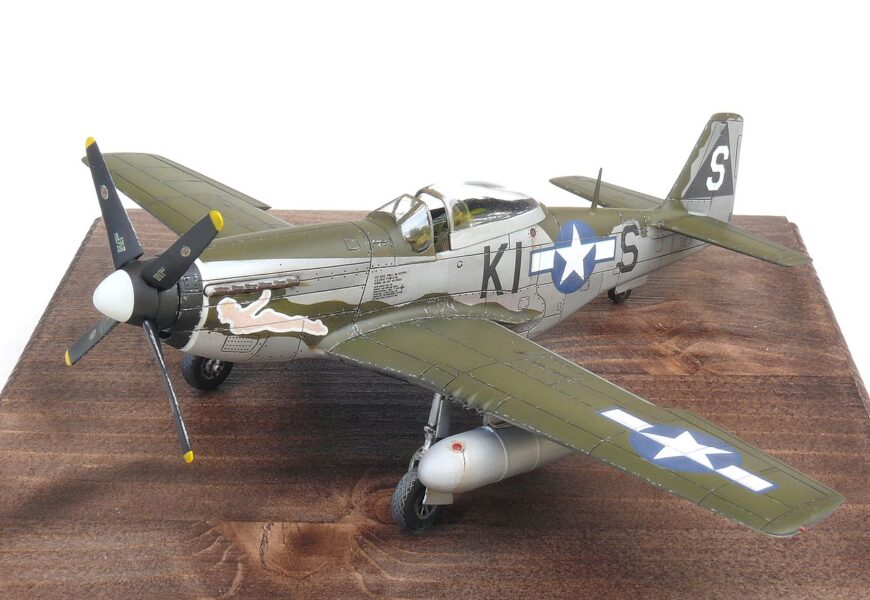 P-51D-5 Mustang „20.th FG“ 1/72 Kovozávody Prostějov