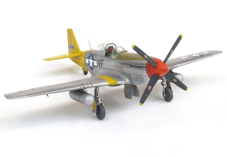 P-51D-5 Mustang „52.nd FG“ 1/72 Kovozávody Prostějov