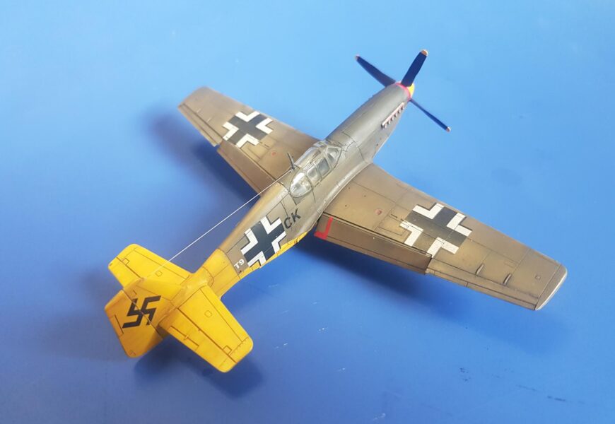 P-51B Mustang 1/72 Kovozávody Prostějov / AZmodel