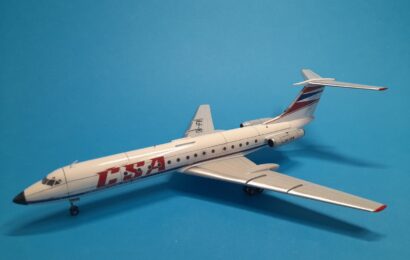 Tu-134A ČSA 1/72 Kovozávody Prostějov