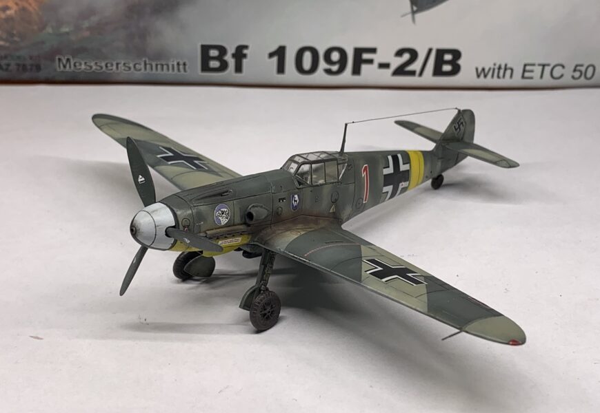 Bf 109F-2/B with ETC 50 1/72 AZmodel