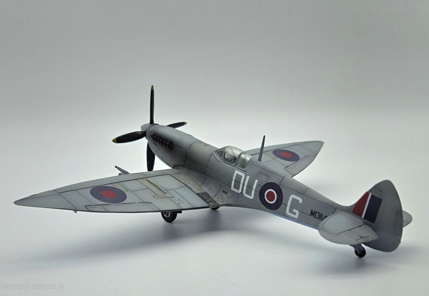 Spitfire HF Mk.VII 1/72 Kovozávody Prostějov