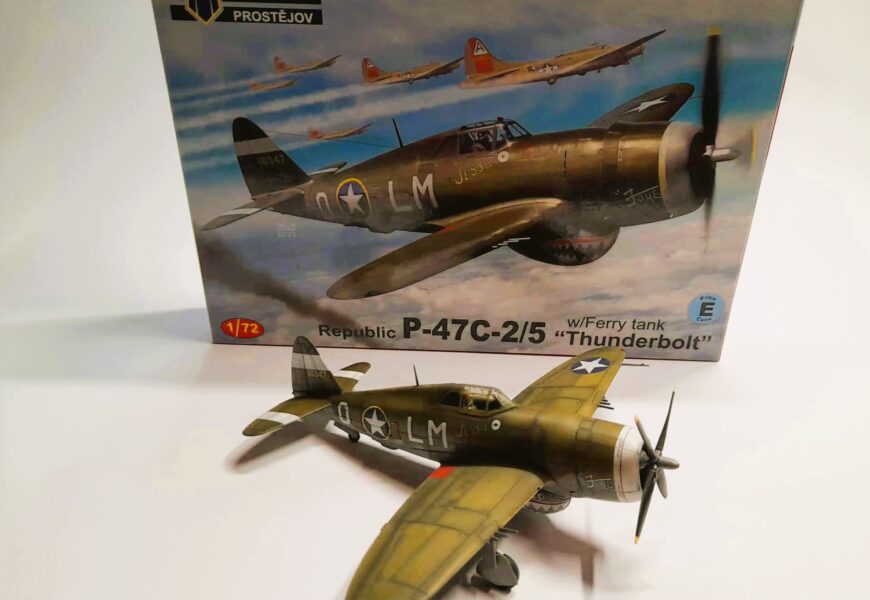 P-47C Thunderbolt 1/72 Kovozávody Prostějov