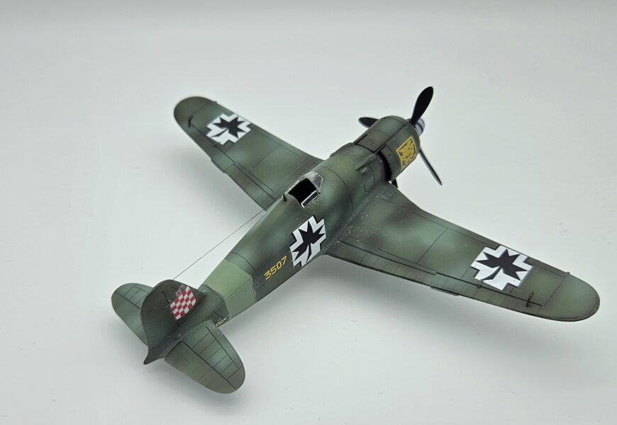 Fiat G.50bis 1/72 Kovozávody (ex Fly)
