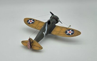 Boeing P-26 Peashooter 1/72 Kovozávody Prostějov Boeing P-26 Peashooter 1/72 Kovozávody Prostějov
