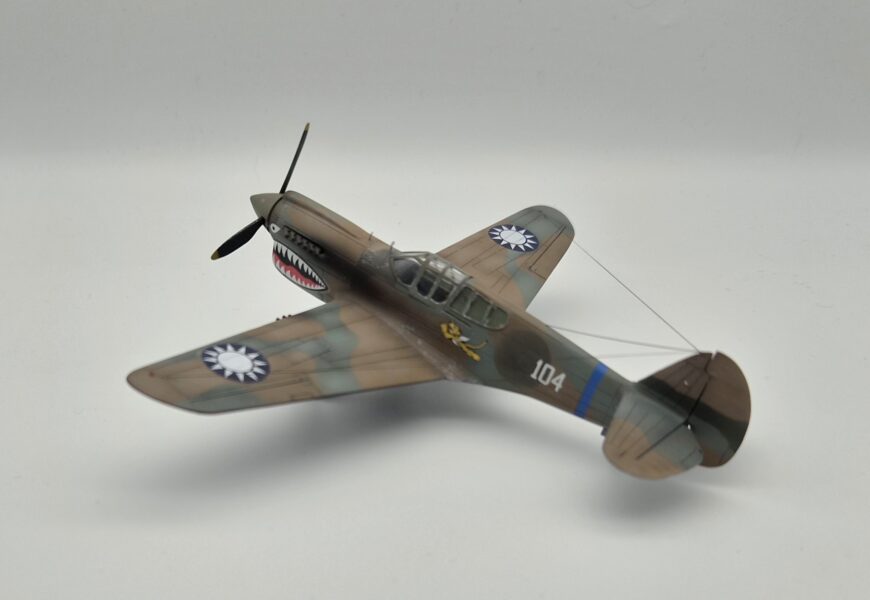P-40E AVG 1/72 Kovozávody Prostějov