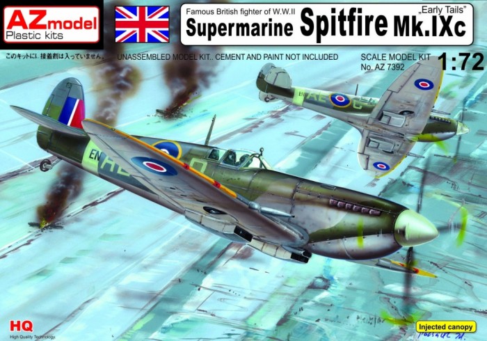 Spitfire Mk.IX 1/72 AZmodel